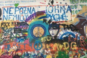 Muro John Lennon Praga