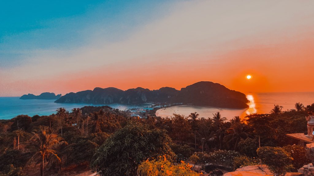 Atardecer en Koh Phi Phi Don