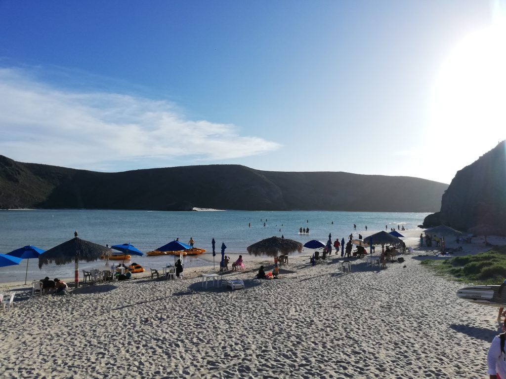 como llegar a Playa Balandra