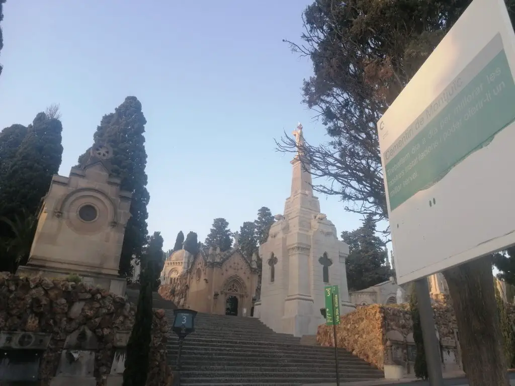 Entrada al Cementerio de Montjuïc