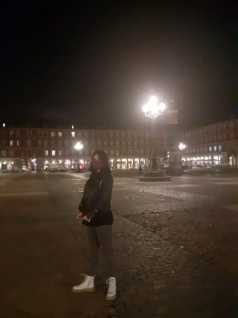 plaza Mayor de Madrid de noche