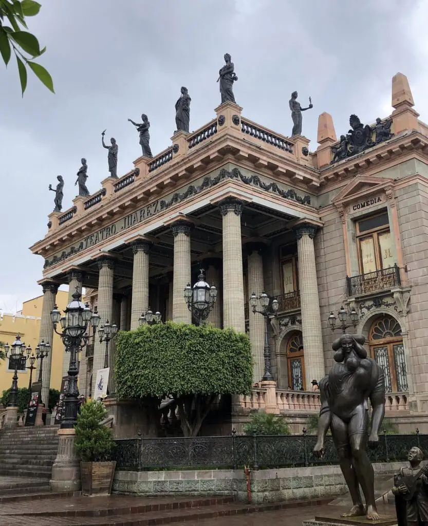 teatro juárez de Guanajuato