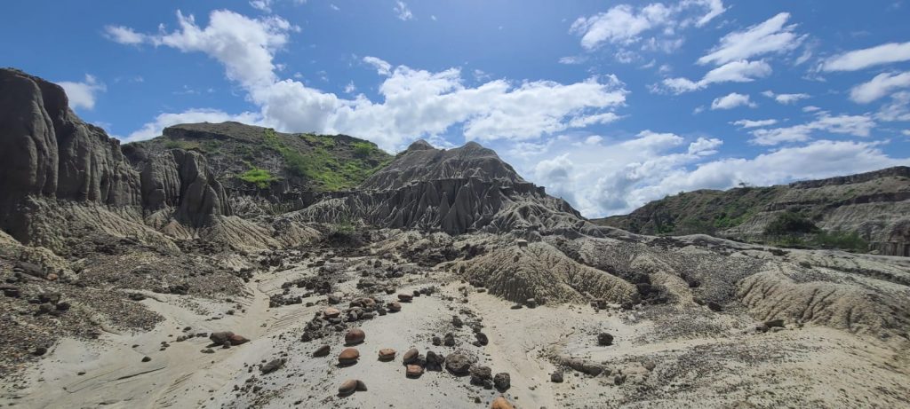 Parte gris del Desierto de la Tatacoa