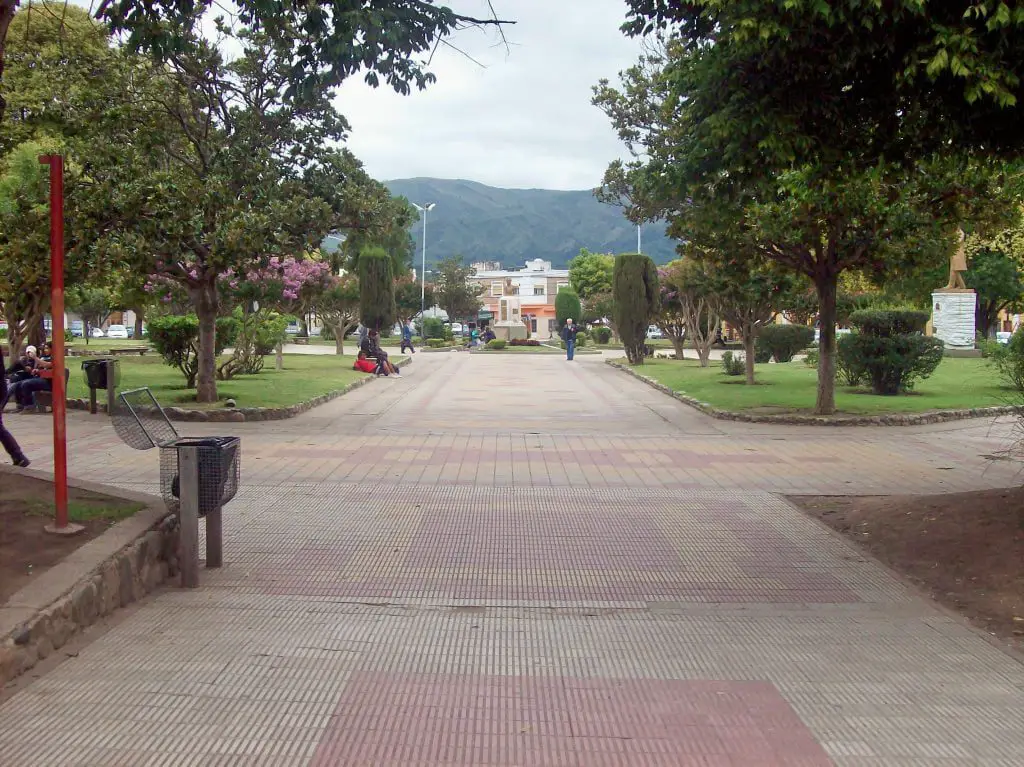 Plaza San Martín de Cosquín, Córdoba, Argentina