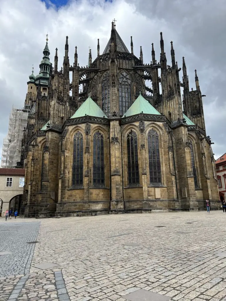 cambio de guardia en el Castillo de Praga