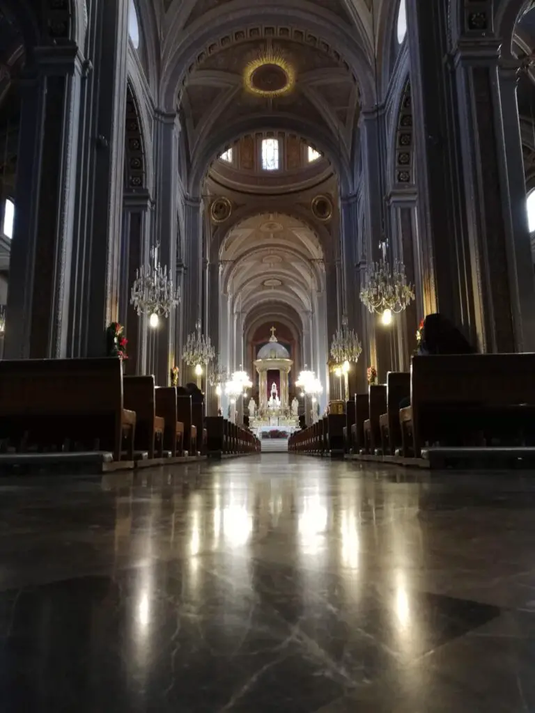 interior de la Catedral de Morelia
