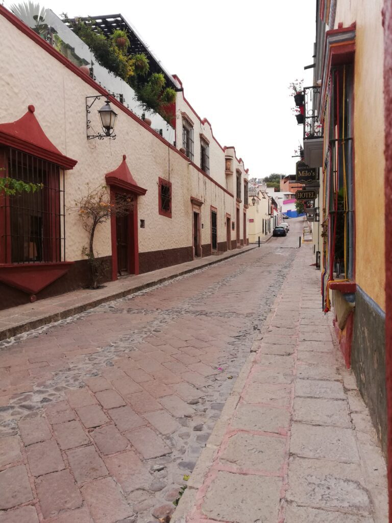 Calles en Peña de Bernal