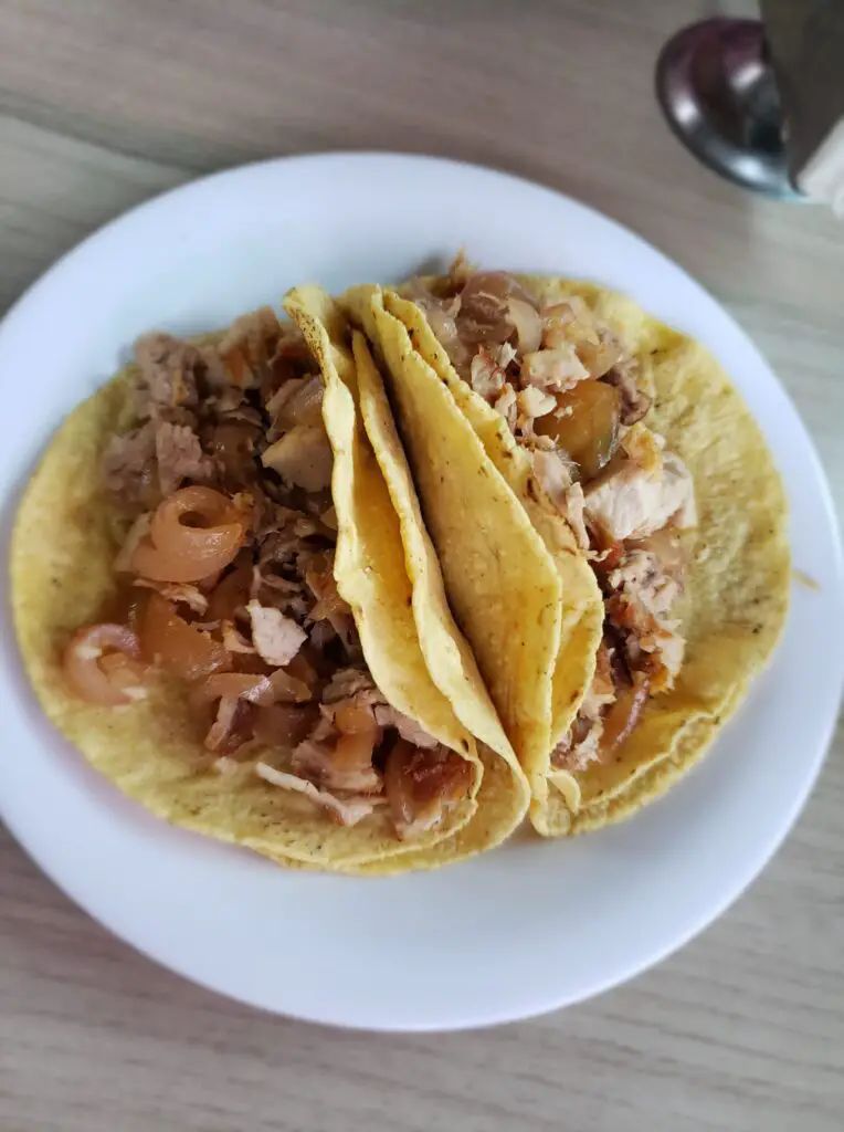 Tacos en Peña de Bernal