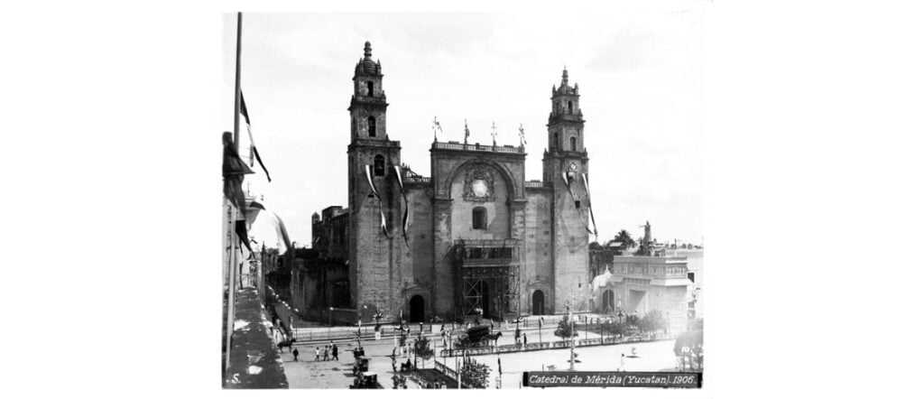 Antigua catedral en Mérida