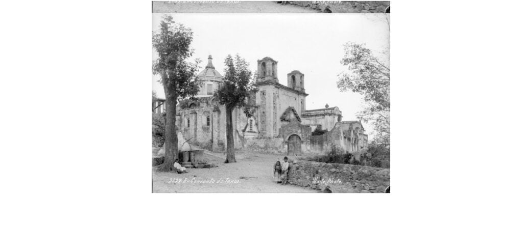 Convento Taxco foto antigua