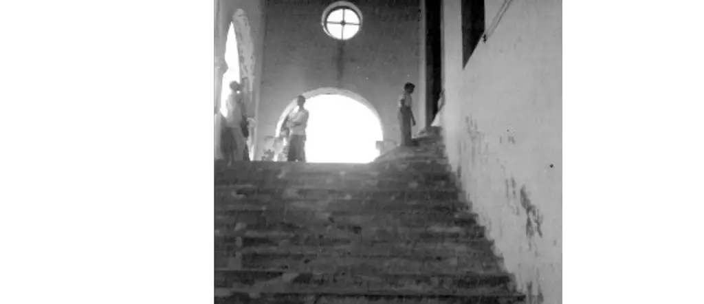 Foto historia del convento de San Antonio Padua INAH